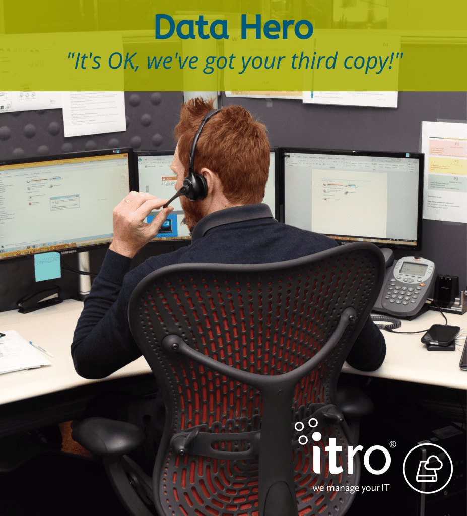 itro secures and saves your business data